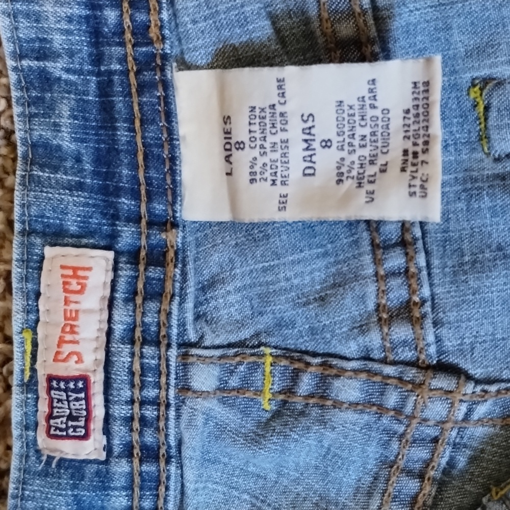 Faded Glory Jean Shorts - Picture 3 of 3